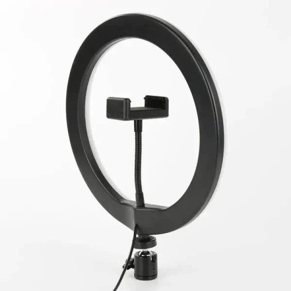 Photography Mobile Selfie Led Dimmable With Phone Holder Mix Bazar
