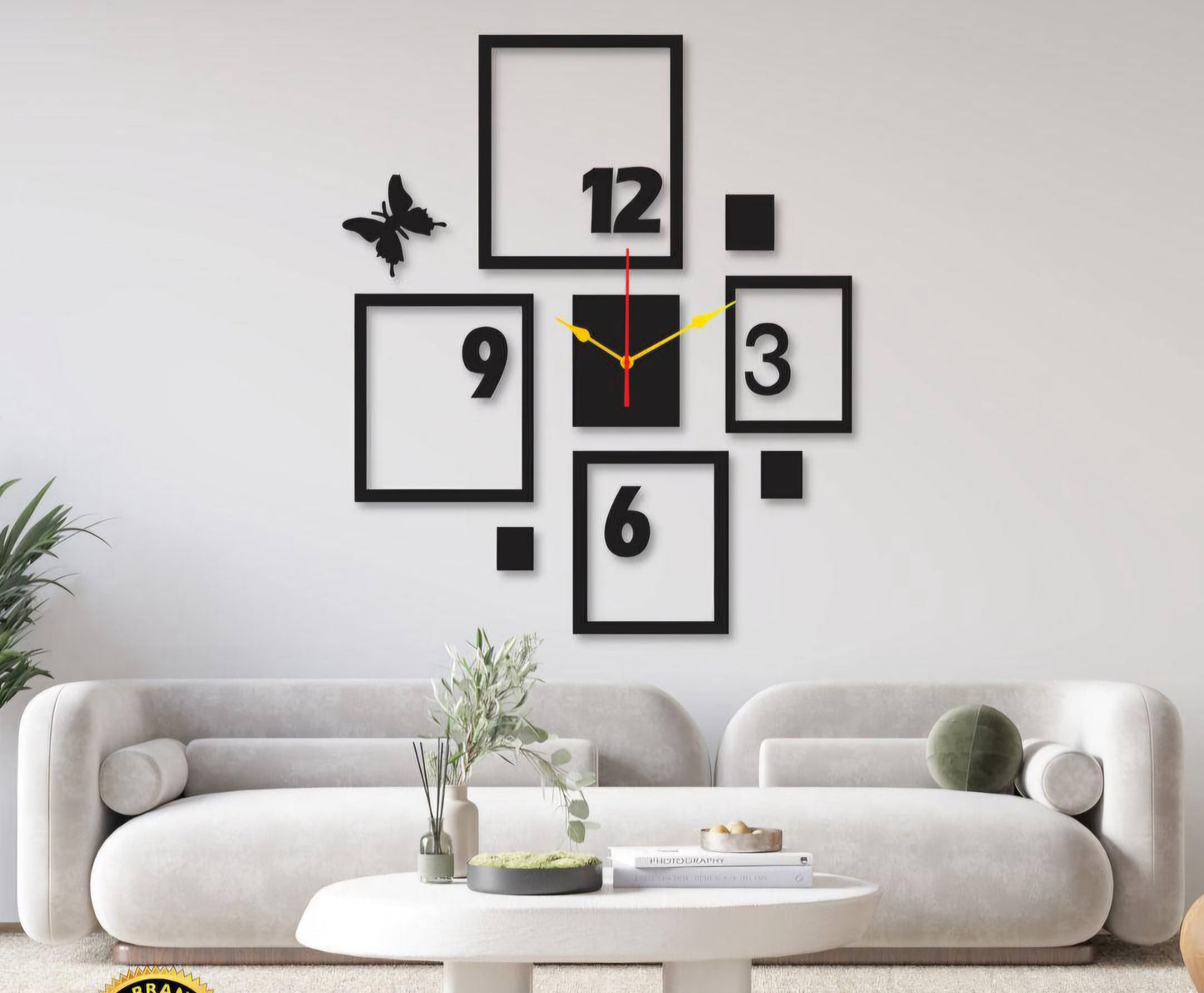 Calligraphy Wall Clock Mix Bazar