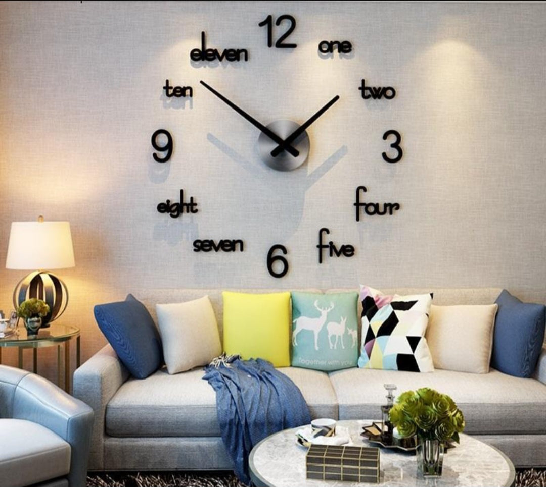 Calligraphy Wall Clock Mix Bazar