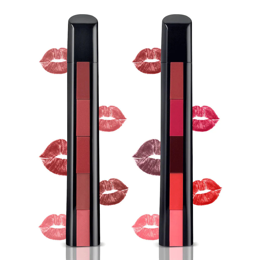 5-in-1 matte lipstick set - Mix Bazar
