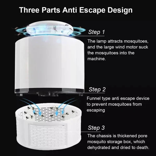 Mosquito Trap With Killer Lamp Mix Bazar