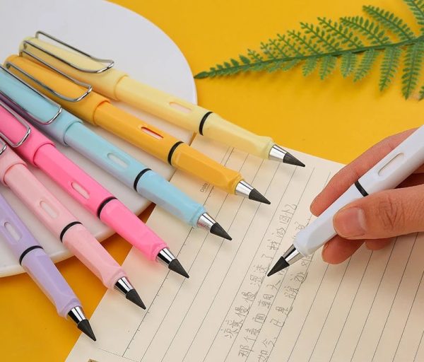 Pencil With Builtin Rubber Mix Bazar