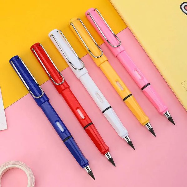Pencil With Builtin Rubber Mix Bazar