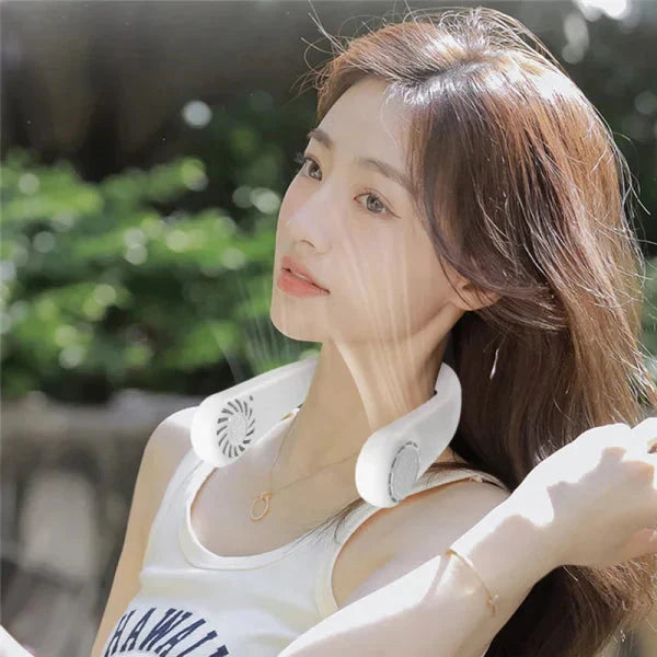 Hanging Neck Fan Rechargeable Mix Bazar