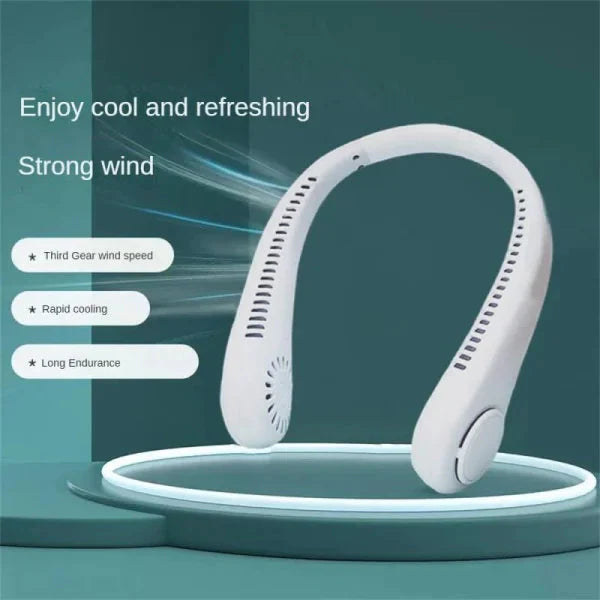 Hanging Neck Fan Rechargeable Mix Bazar