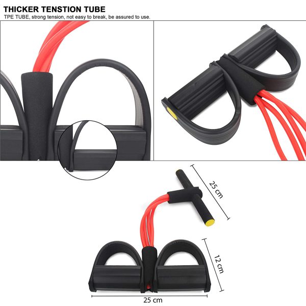 Elastic Pull Ropes Tummy Trimmer Mix Bazar
