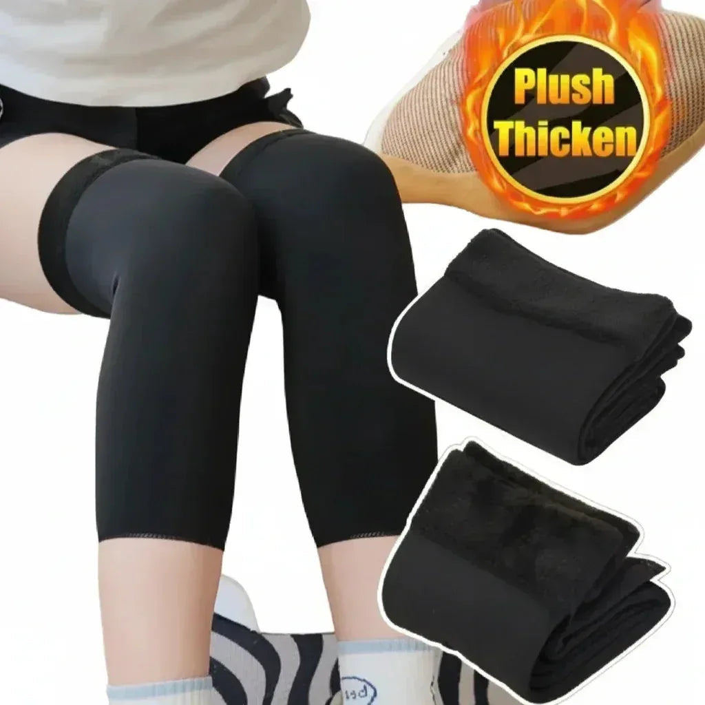 Knee Brace with Strechable, inner Wool Fabric & Belt for Unisex (2 Pieces / Pair) - Mix Bazar - Mix Bazar