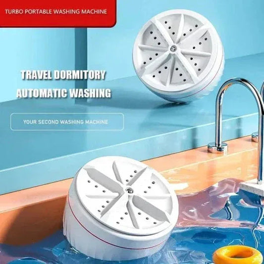 Portable Mini Washing Machine - Compact Washer for Travel & Small Spaces - Mix Bazar - Mix Bazar