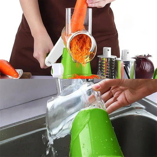Multi-Function Vegetable Cutter & Slicer - Quick Food Prep Kitchen Tool - Mix Bazar - Mix Bazar