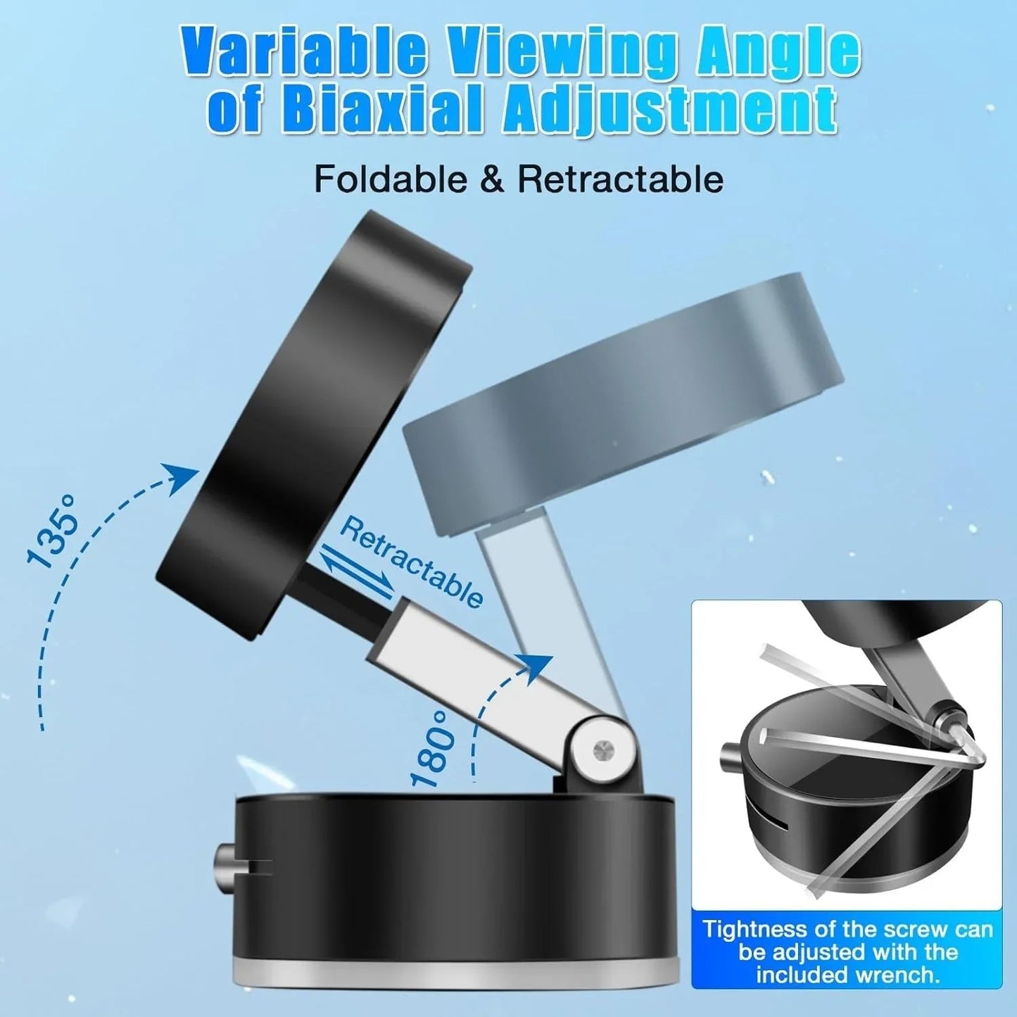 Mobile Stand – 360° Magnetic Suction Cup Holder | COD Pakistan