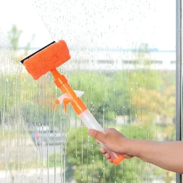 Window Cleaning Wiper - Double-Sided Squeegee for Streak-Free Glass - Mix Bazar - Mix Bazar