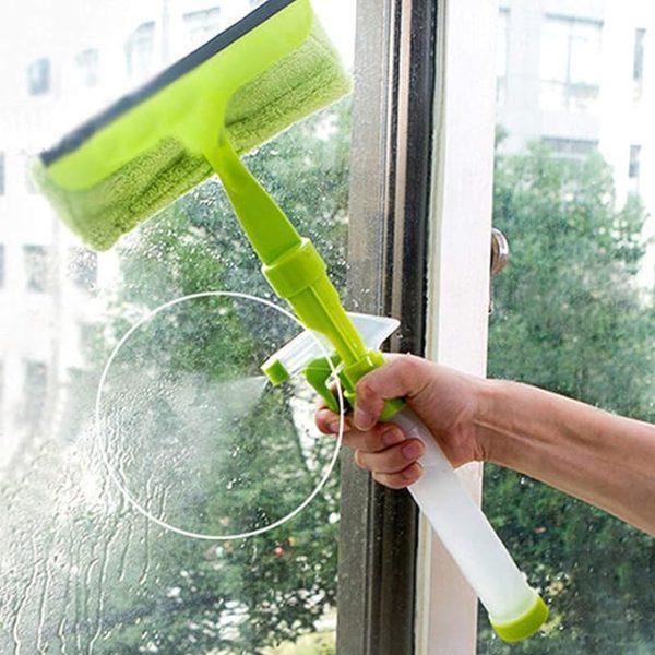 Window Cleaning Wiper - Double-Sided Squeegee for Streak-Free Glass - Mix Bazar - Mix Bazar