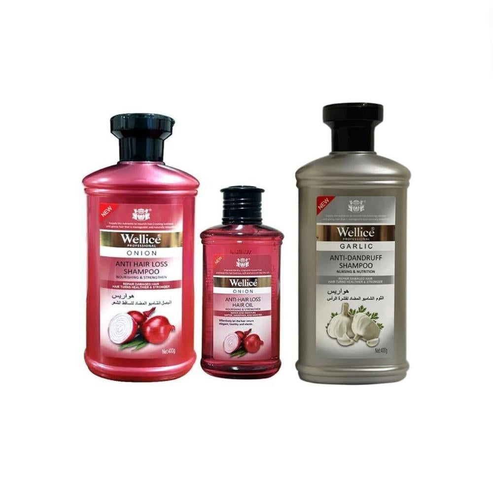 Hair Care Bundle Deal Pack Of 3 Mix Bazar