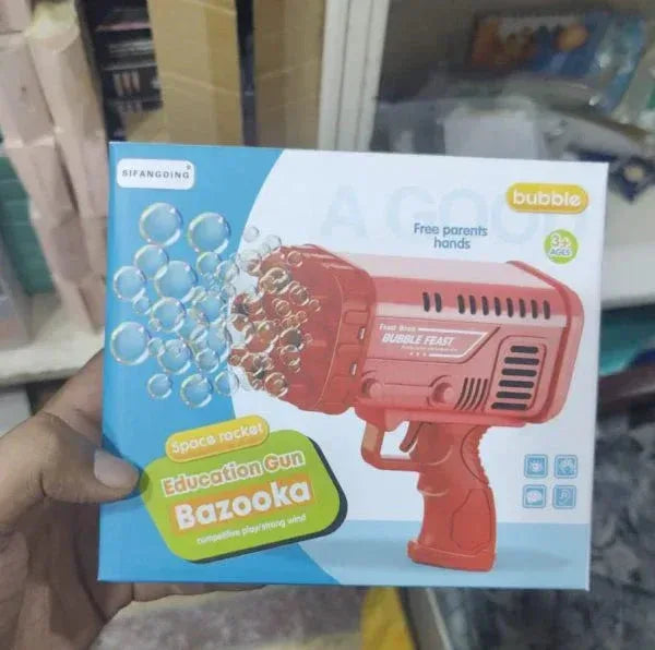 Automatic Bubble Gun Toy - Fun Water Bubble Maker for Kids Outdoor Play - Mix Bazar - Mix Bazar