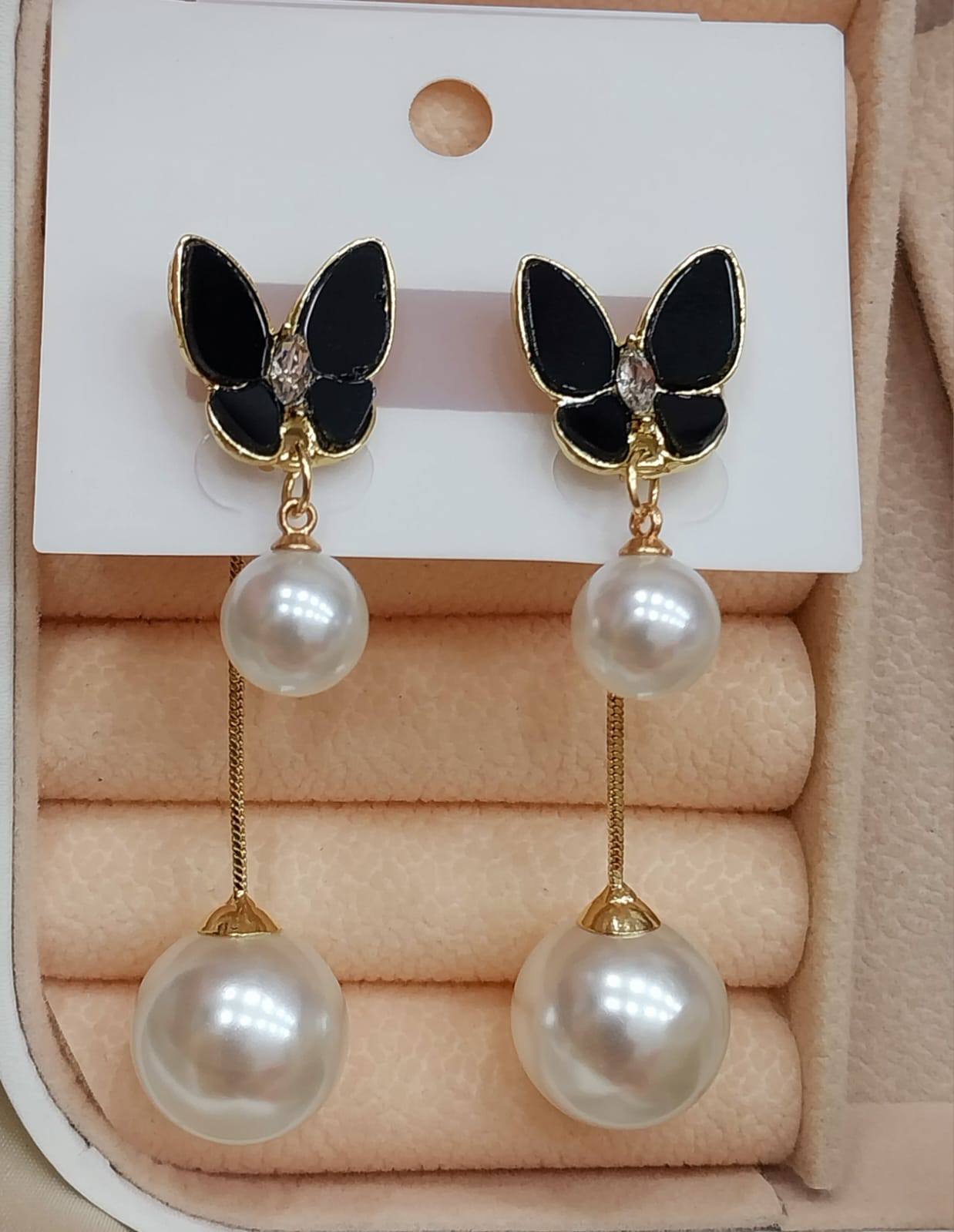 Gold Plated Butterfly earings