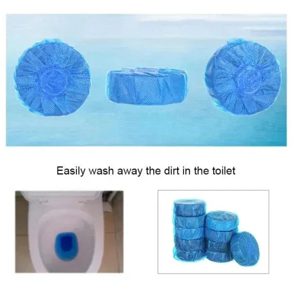 Automatic Toilet Bowl Cleaner - Long-Lasting Fresh & Clean Tablets - Mix Bazar - Mix Bazar