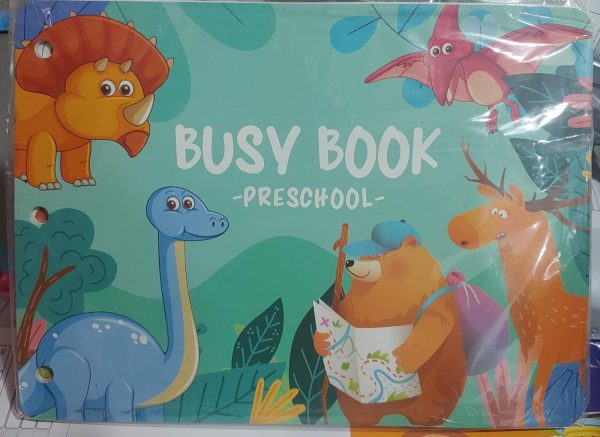 Cognitive Learning Quiet Busy Activity Book 12 Pages