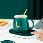 Electric Heated Coffee Mug - Auto Temperature Control Warmer for Hot Drinks - Mix Bazar - Mix Bazar
