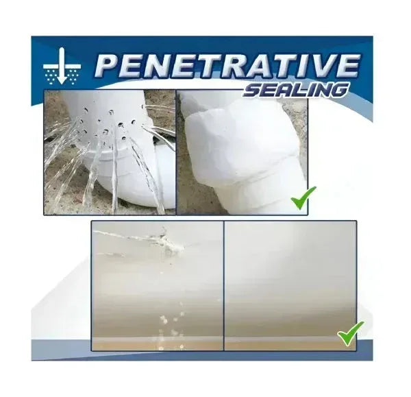 Hydra Waterproof Anti-Leakage Agent - Instant Repair Sealant 500gm with Brush - Mix Bazar - Mix Bazar