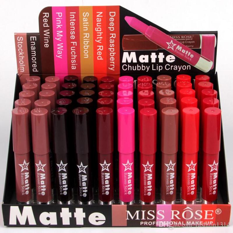 Crayon Lipsticks Pack of 08 | Miss Rose