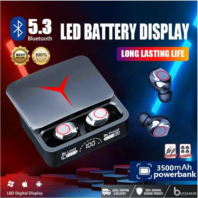 Bluetooth Earbuds – Gaming Mode | Powerbank Case