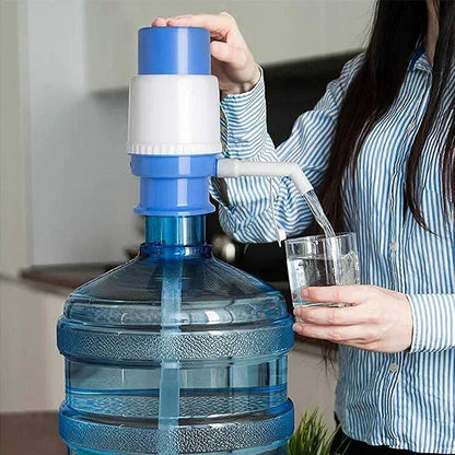 Manual Hand Press Water Pump Dispenser 8 Inch | Best Quality Bottle Pump - Mix Bazar