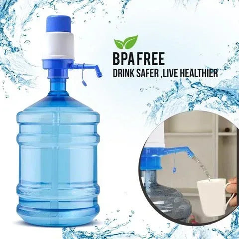 Manual Hand Press Water Pump Dispenser 8 Inch | Best Quality Bottle Pump - Mix Bazar