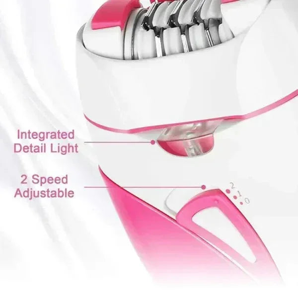 Epilator - Professional Hair Removal Device with High-Speed Rotating Tweezers - Mix Bazar - Mix Bazar