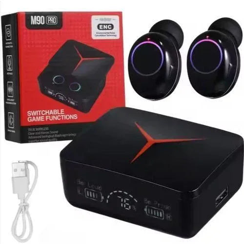 Bluetooth Earbuds – Gaming Mode | Powerbank Case