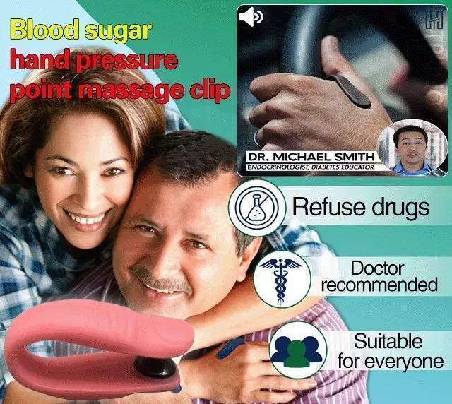 Accu Pressure Clip - Acupressure Ring for Blood Sugar - Mix Bazar