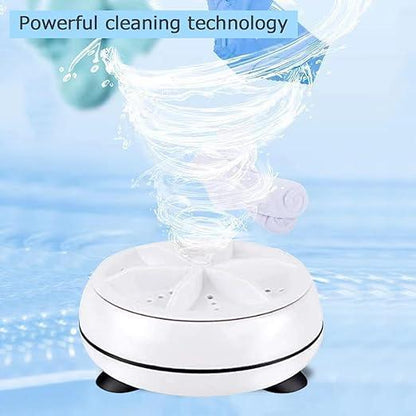 Portable Mini Washing Machine - Compact Washer for Travel & Small Spaces - Mix Bazar - Mix Bazar