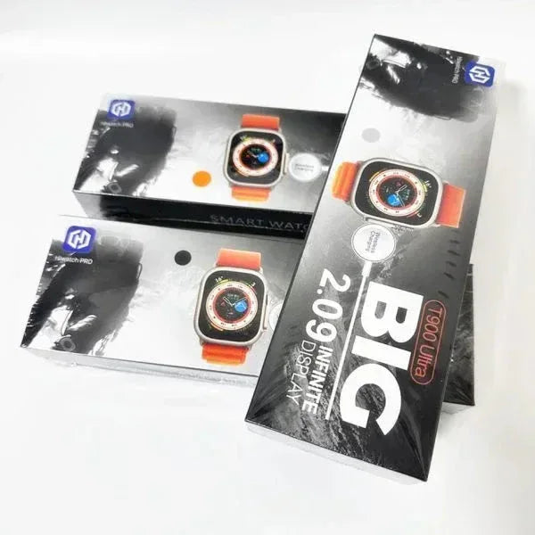 Ultra Smart Watch - Fitness Tracker with Heart Rate Monitor & Notifications - Mix Bazar - Mix Bazar
