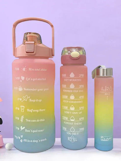 Sports Water Bottles Set Mix Bazar